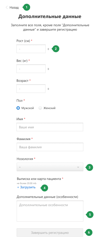 2.3.1 Дополнительные данные